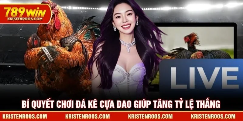 Bí quyết chơi đá kê cựa dao giúp tăng tỷ lệ thắng tại 789WIN